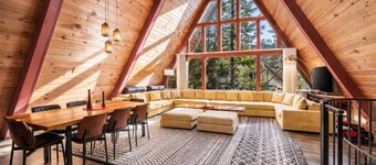 Incredible A-Frame Escape in the Heart of Government Camp, Perfect All Year, Walk to Everything