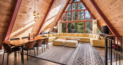 Incredible A-Frame Escape in the Heart of Government Camp, Perfect All Year, Walk to Everything