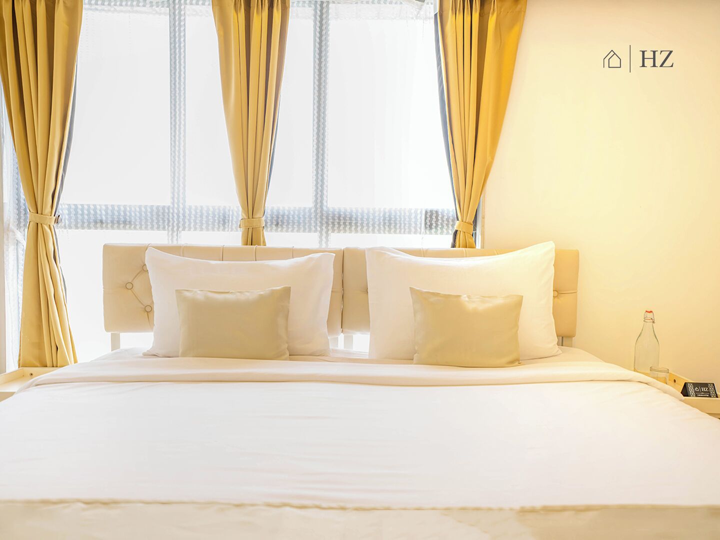 Free WiFi, bed sheets