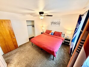 1 bedroom, desk, iron/ironing board, free WiFi