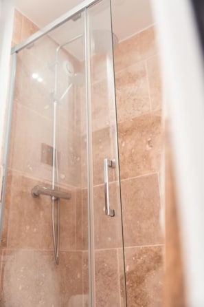 Shower, hair dryer
