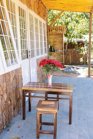 Bungalow, 1 Bedroom, Accessible, Smoking | Terrace/patio