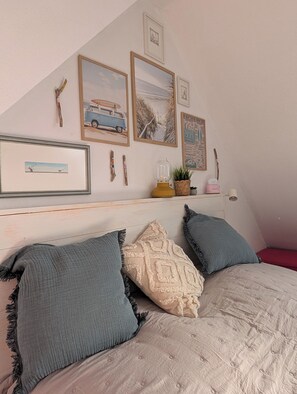 2 chambres, lit de bébé portatif, accès au Wi-Fi (inclus)