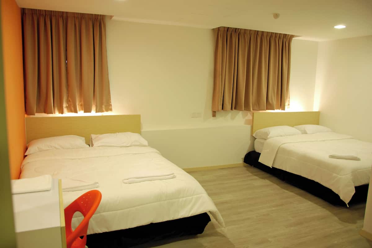 Quadruple Room, City View