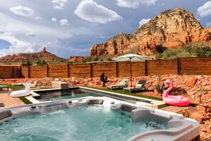 Indoor pool, a heated pool - Modern Vortex by 5 Seasons Homestays (Sedona)