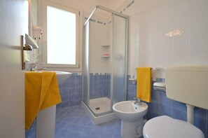 Shower, hair dryer