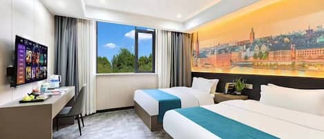 Comfort Double or Twin Room | Desk, laptop workspace, free WiFi