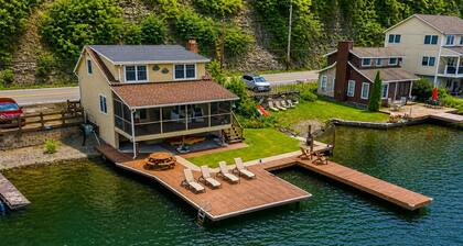 Canandaigua Lakefront | 5 Mins to Naples | Dock