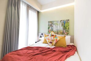 Double Room, Park View | Soundproofing, free WiFi, bed sheets - At Home Hotel Zhongshan (Taipei)
