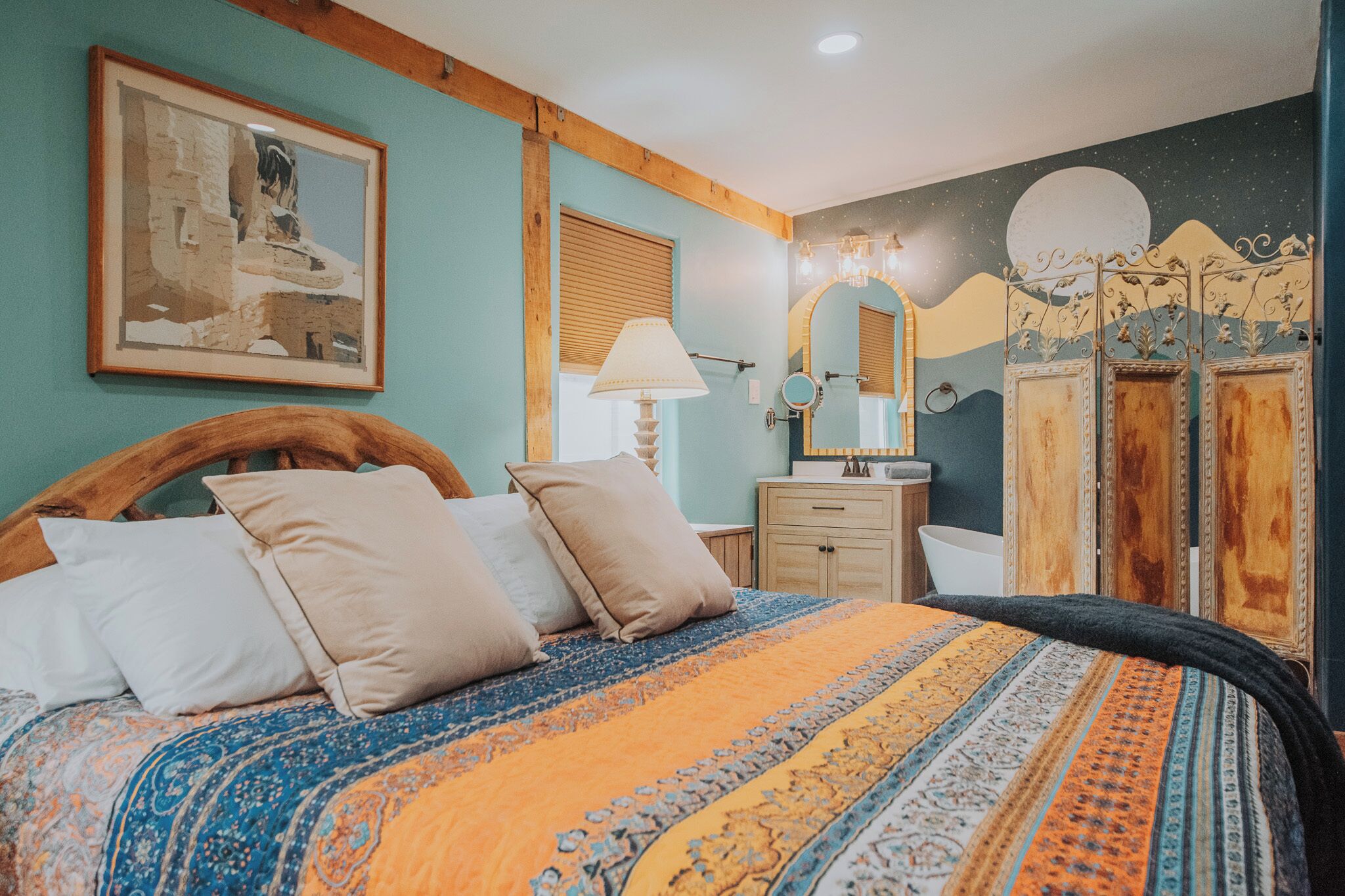5 chambres, fer et planche à repasser, lit parapluie, Wi-Fi gratuit