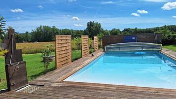 Piscine couverte, piscine extérieure