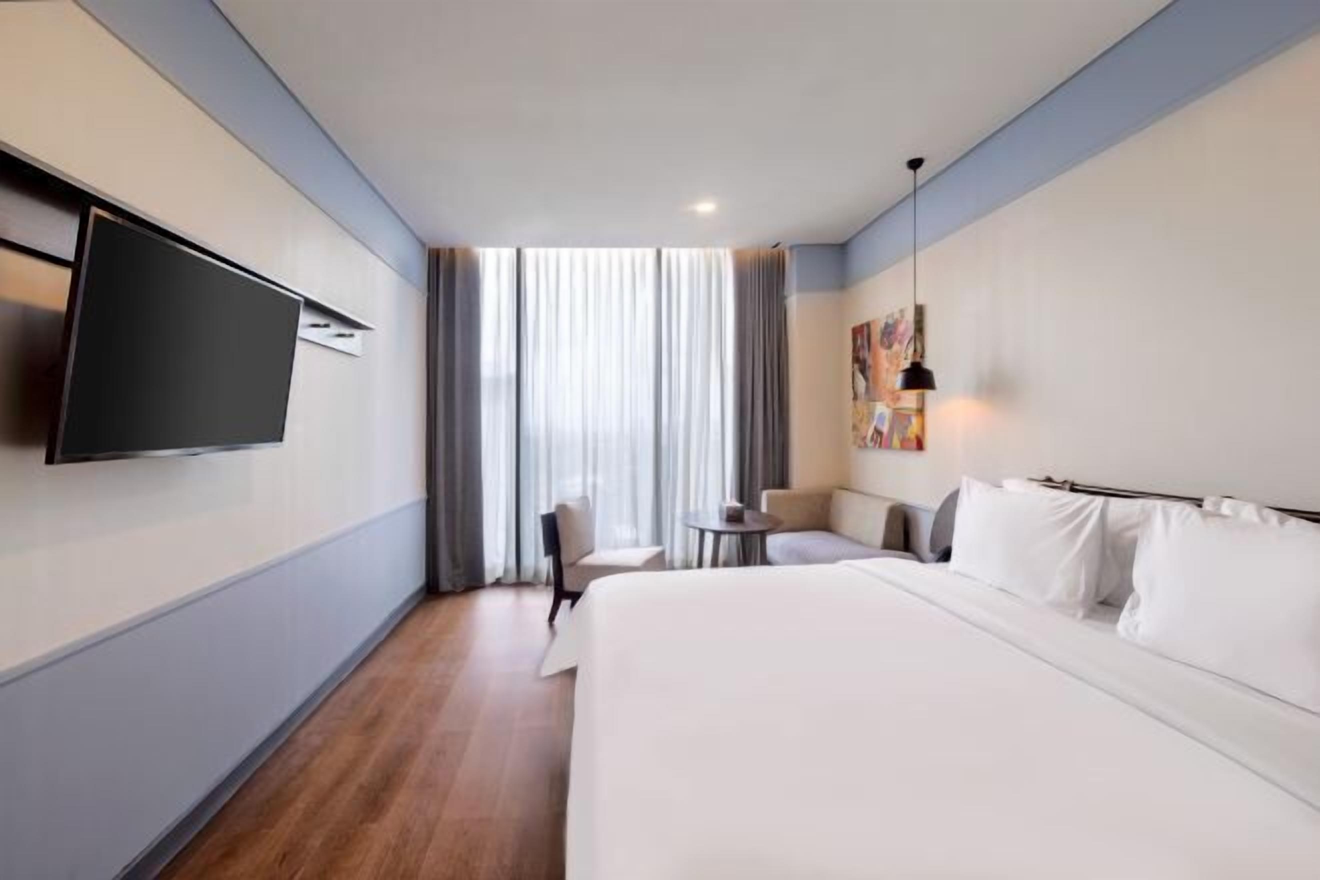 Γραφείο, χώρος εργασίας για λάπτοπ, δωρεάν Wi-Fi, κλινοσκεπάσματα 