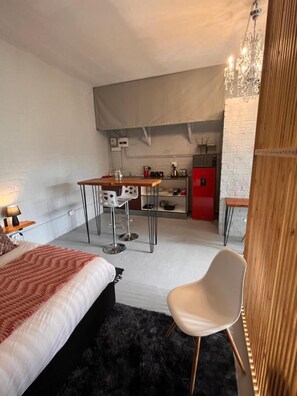 Studio, 1 chambre, fumeur, patio