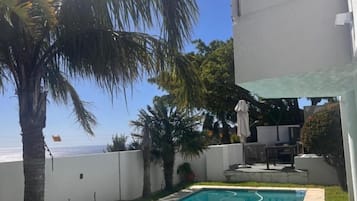 Chalé, 2 quartos, para fumantes, sacada | Piscina | Piscina externa