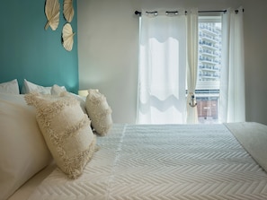 2 chambres, fer et planche Ă repasser, Wi-Fi gratuit, draps fournis
