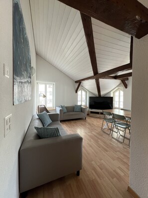 Apartment, 3 Bedrooms, Kitchen | Living room
