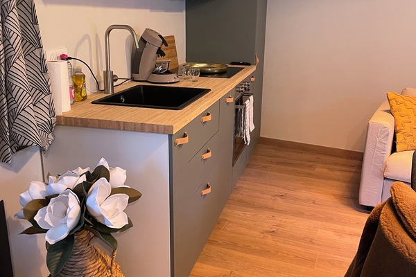 Frigorífic, microones, forn i placa de cuina