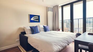 1 Bedroom Apartment, Balcony, Sofa Bed | 1 bedroom, premium bedding, in-room safe, laptop workspace
