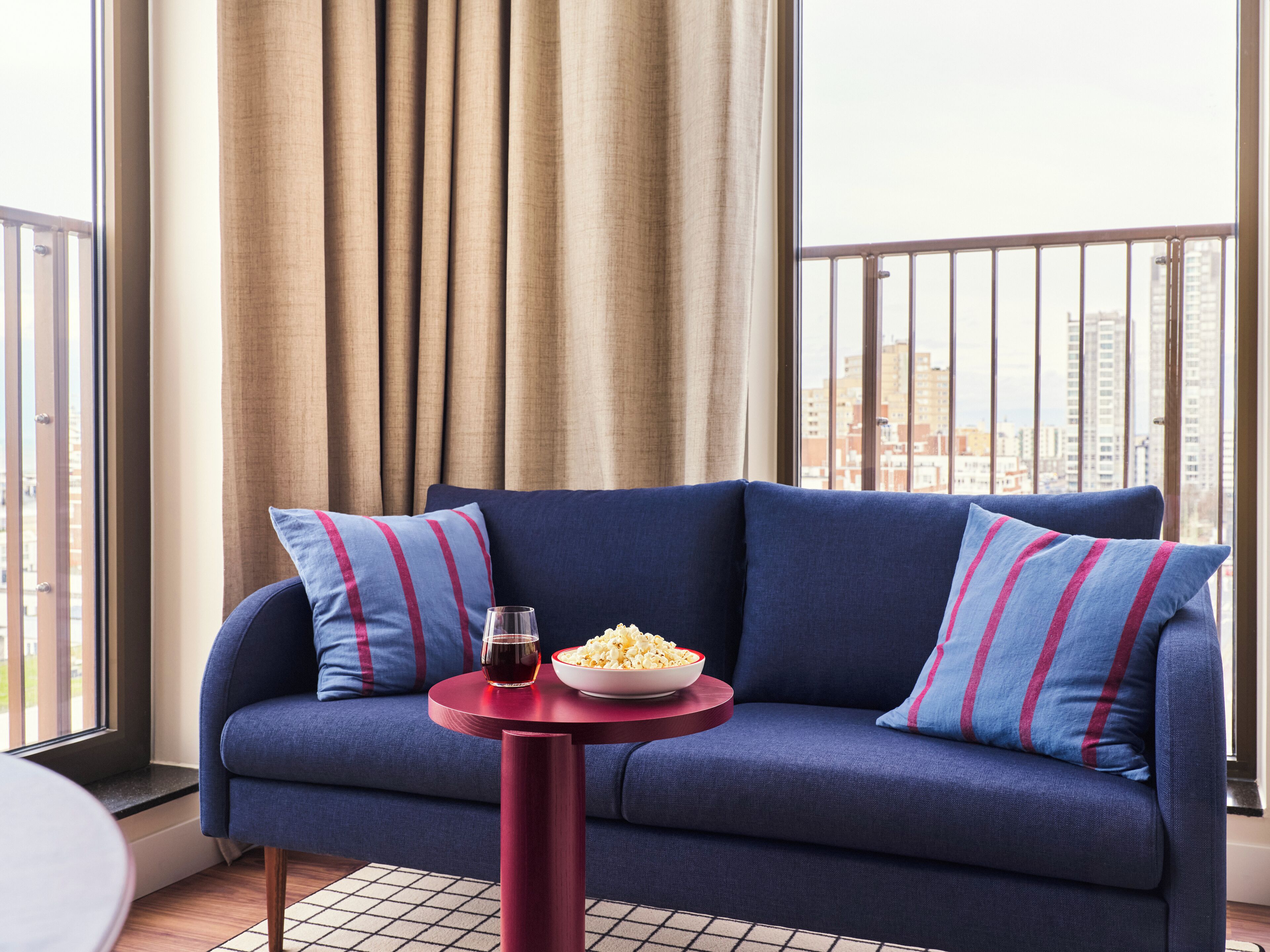 Large Studio with Kitchen | Premium bedding, in-room safe, laptop workspace, cribs (free)