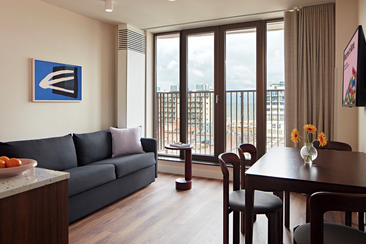 apartman, 1 hálószobával | Nappalirész | Okostévé
