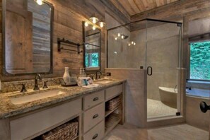 Shower, hair dryer