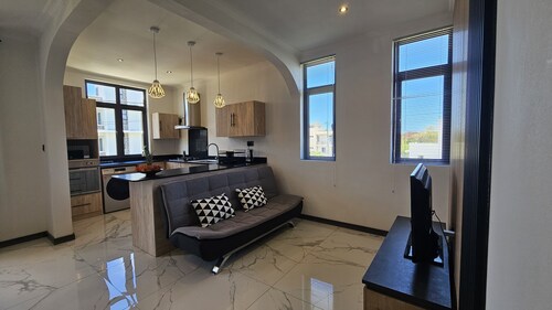 Charming 2-bedroom apartment in delightful Mont Choisy Grand Baie with AC, WiFi