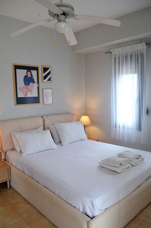 4 soverom, strykejern/-brett, reiseseng for barn og wi-fi