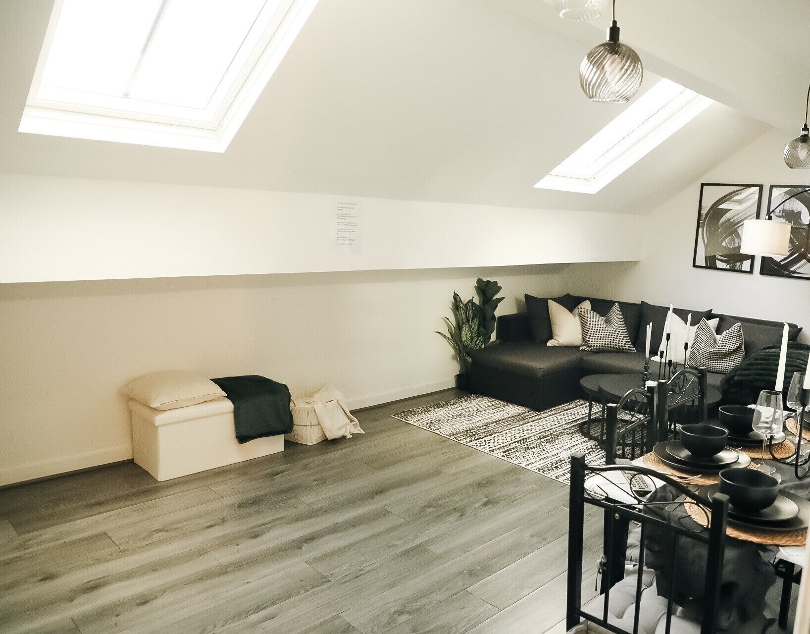 TV connectée, cheminée