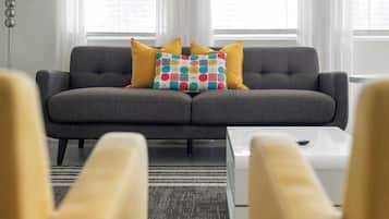 TV, table football, offices