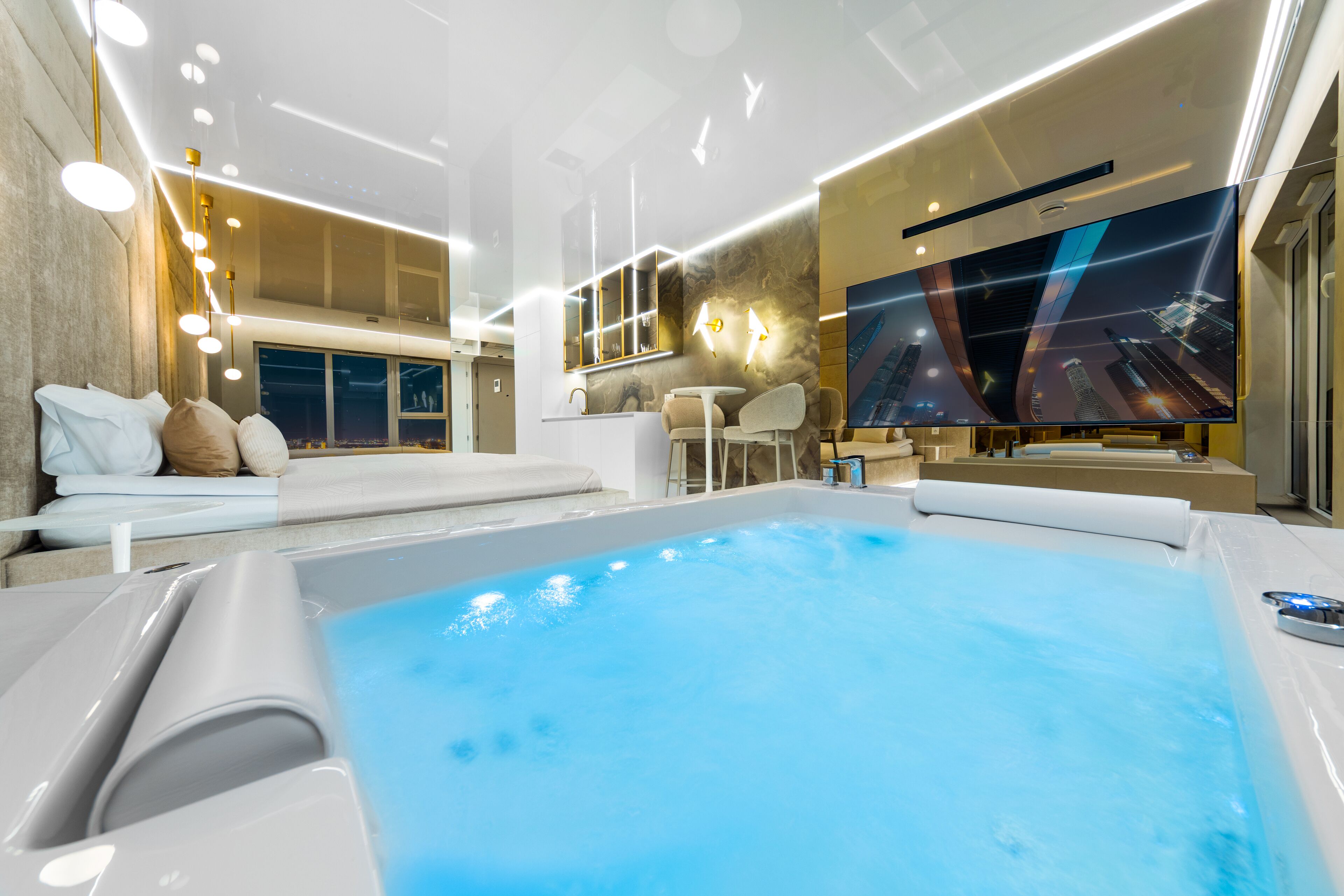 Design-Apartment, Whirlpool