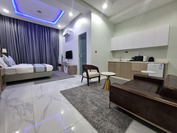 Appartement Familial, balcon, vue ville