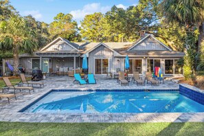 Pool - Incredible HHI Home for 12 w/Pool, Near Beach! (Hilton Head Island)