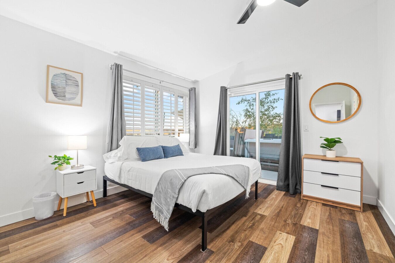 2 多间卧室、WiFi、床单