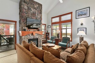 Condo, 2 Bedrooms | Living area | Flat-screen TV