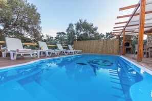 Outdoor pool - Ceren Villa Akyaka Daily Weekly Rentals (Ula)