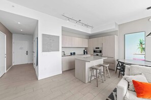 Interior - 2BR Ocean Penthouse: Private Terrace & Hot Tub (Hollywood)