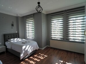 4 habitaciones y sábanas de algodón egipcio 