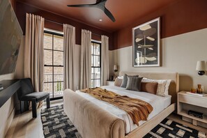 5 habitaciones, escritorio, tabla de planchar con plancha y wifi gratis 