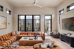 Smart TV, books, offices