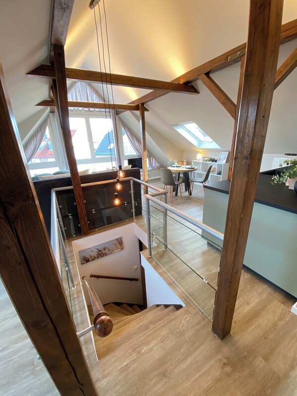 Interior - Modern and central apartment for up to 3 people in the heart of Coswig (Coswig)