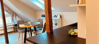Modern and central apartment for up to 3 people in the heart of Coswig