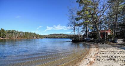 Spacious Pet-Friendly Home on Crescent Lake with Sandy Beach
