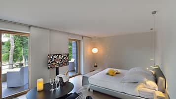 Premium bedding, individually decorated, individually furnished