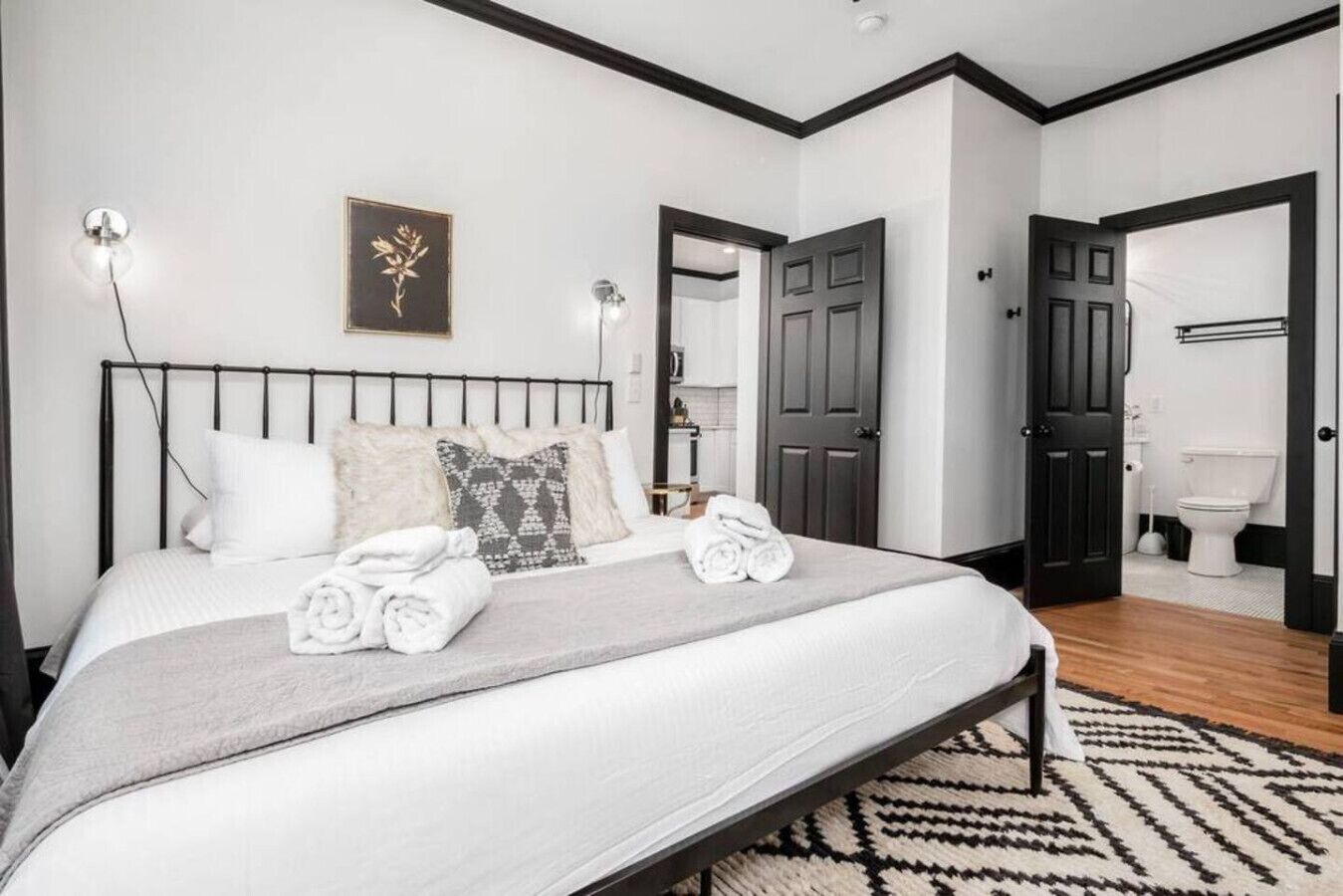 1 quarto, escrivaninha, ferros/tábuas de passar roupa, Wi-Fi de cortesia