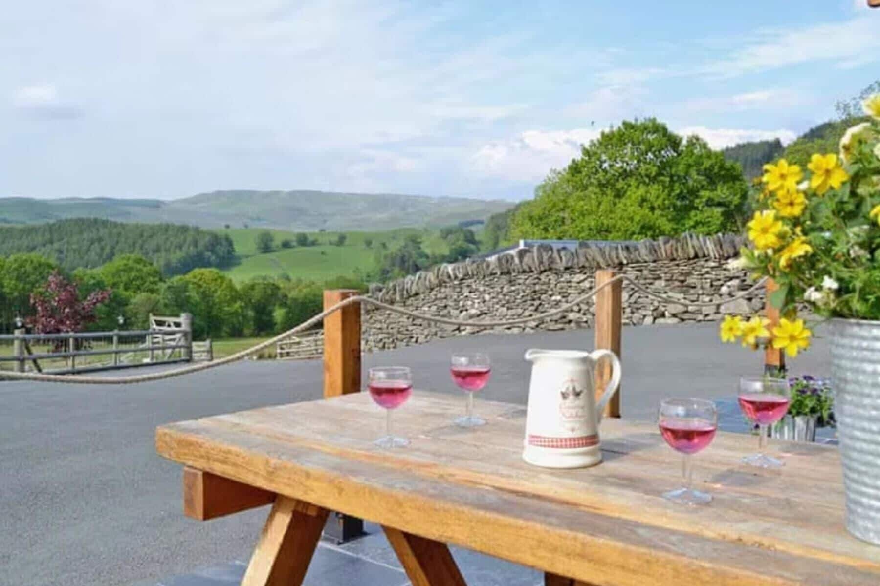 Opções para refeição ao ar livre