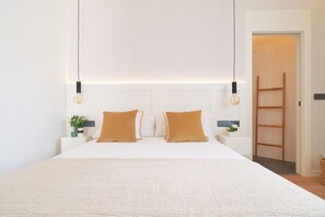 2 chambres, fer et planche à repasser, accès à Internet