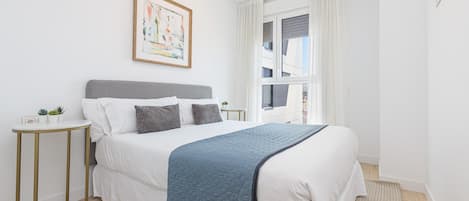 2 chambres, fer et planche à repasser, accès Internet
