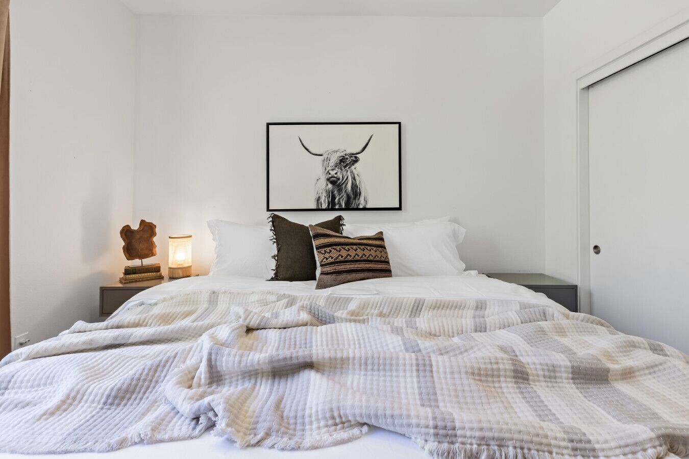 2 chambres, bureau, Wi-Fi gratuit, draps fournis