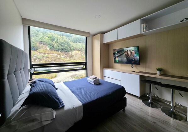 1 bedroom, iron/ironing board, Internet, bed sheets