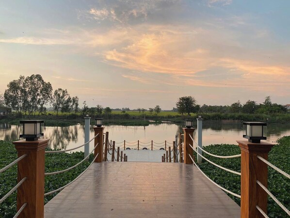 Vista desde la propiedad